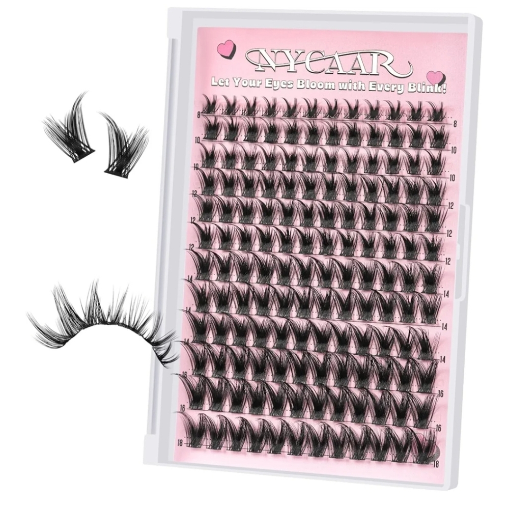 144 PC Black Volume Lash Clusters